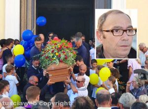 I funerali di Antonio Parisi