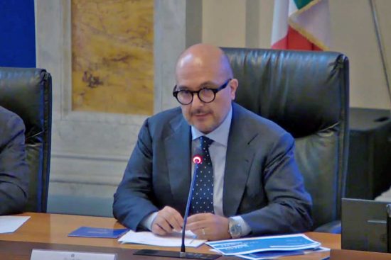 Il ministro della Cultura Gennaro Sangiuliano