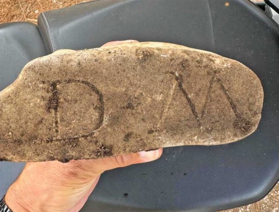 Fabrica di Roma - Trovato un piede marmoreo a Falerii Novi