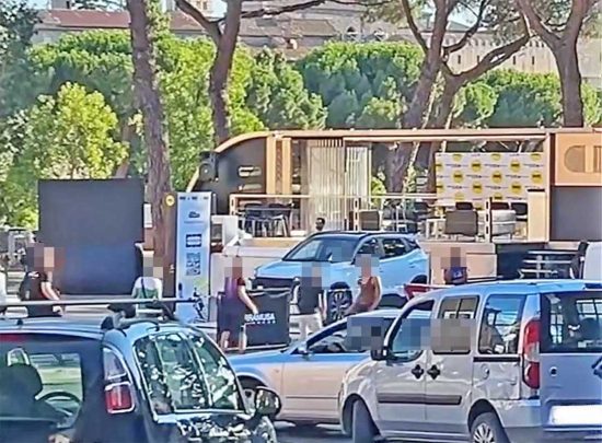 Viterbo - Schiaffi e calci tra giovani a piazza del Sacrario