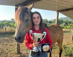 Montefiascone - Campionato regione Lazio Gimkana Western 2024 - Ginevra Ricci