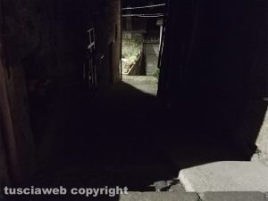 Ronciglione - Lampione non funzionante in via Borgo di Sopra