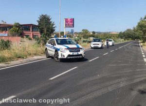 Viterbo - Incendio, chiusa di nuovo la Tuscanese
