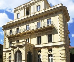 Roma - La sede della Banca di credito cooperativo