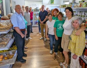 Tarquinia - Il sindaco Sposetti visita la cittadella di Semi di pace