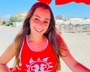 La bagnina Lifeguard Melissa Piu