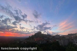 Alba a Soriano nel Cimino