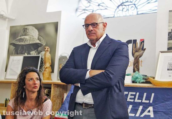 Civitavecchia - Fabio Rampelli e Roberta Morbidelli