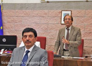 Civitavecchia - il neosindaco Piendibene e il presidente del consiglio Di Gennaro