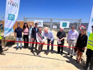 Tuscania - Inaugurazione parco fotovoltaico Iren