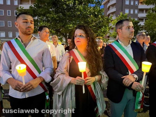  Viterbo - La commemorazione di Falcone e Borsellino  - La sindaca Chiara Frontini