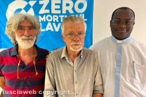 Piero Bignotti, Antonio Biagioli e don Terence Nkandu