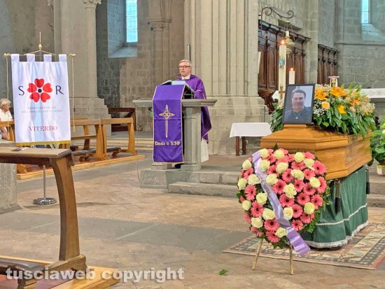 Viterbo - San Martino al Cimino - I funerali di Mario Morucci