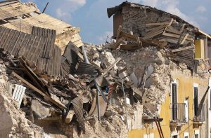 Un crollo - Foto di repertorio