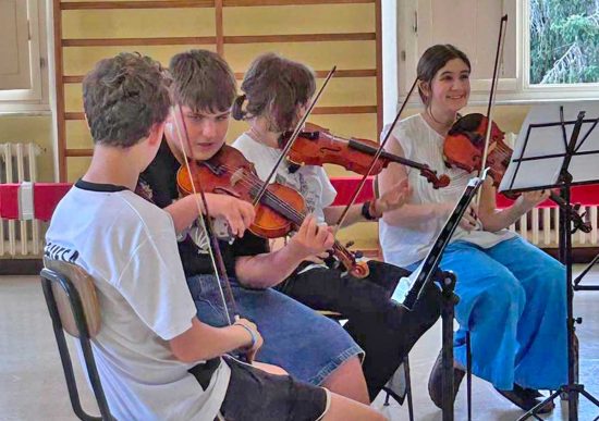 Viterbo - I ragazzi di "Estate in musica junior"