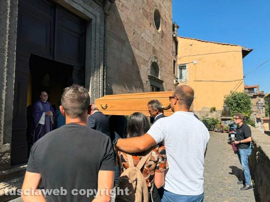 Canepina - Il funerale di Beniamino Mechelli