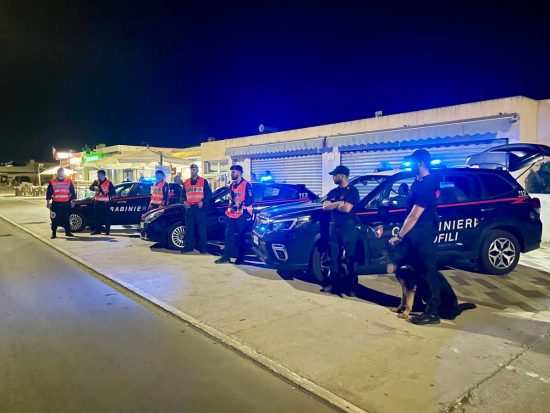 Montalto di Castro - Controlli dei carabinieri sul litorale
