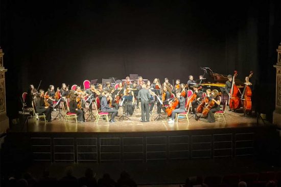 Viterbo - L'orchestra del liceo musicale "Santa Rosa da Viterbo"