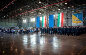 Viterbo - Aeronautica - I marescialli laureandi del corso Elios e del corso Interni