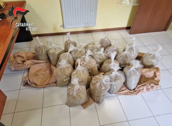 Carabinieri - La droga sequestrata