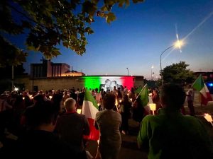 Viterbo - La fiaccolata in memoria di Falcone e Borsellino
