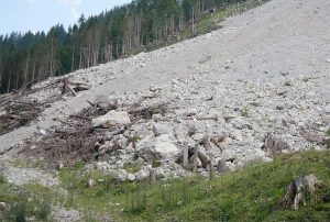 Una frana - Immagine di repertorio