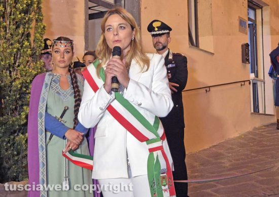 Montefiascone - L'inaugurazione della 64esima Fiera del Vino - L'intervento di Giulia De Santis