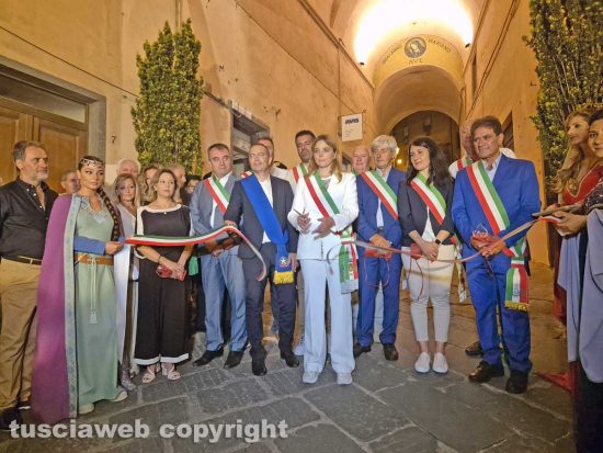 Montefiascone - L'inaugurazione della 64esima Fiera del Vino - Il taglio del nastro