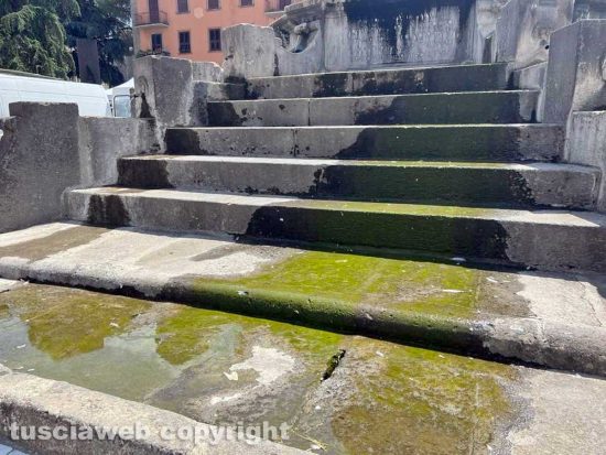 Viterbo - La fontana di piazza della Rocca