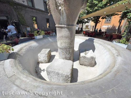 Viterbo - La fontana di piazza della Morte