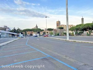 Il parcheggio del Sacrario