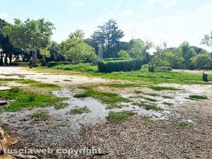 Viterbo - La perdita d'acqua a pratogiardino