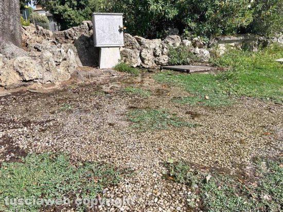 Viterbo - La perdita d'acqua a pratogiardino