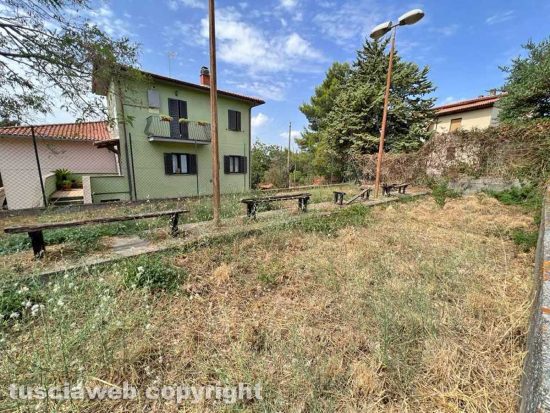 Viterbo - Tobia - Il campo per il gioco delle bocce