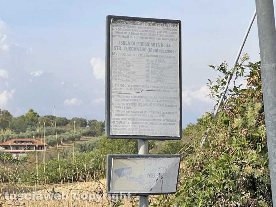 Viterbo - L’isola di prossimità di Monterazzano