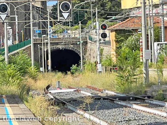 Viterbo - La stazione ferroviaria di porta Romana