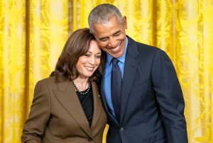 Kamala Harris e Barack Obama