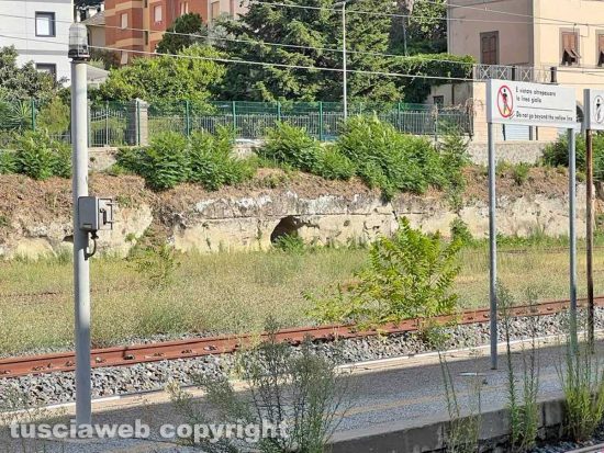 Viterbo - La stazione ferroviaria di porta Romana