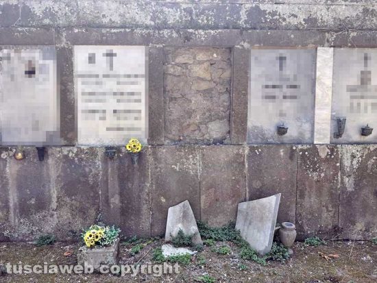 Viterbo - Il degrado e l'abbandono del cimitero San Lazzaro