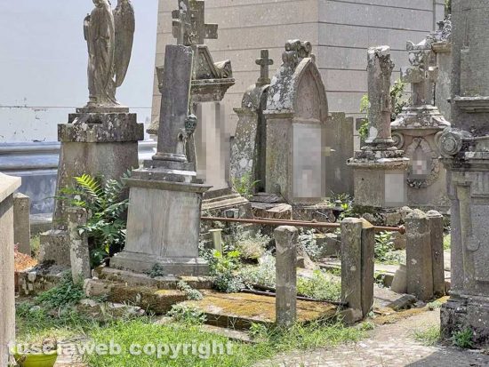 Viterbo - Il degrado e l'abbandono del cimitero San Lazzaro