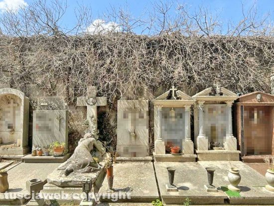 Viterbo - Il degrado e l'abbandono del cimitero San Lazzaro