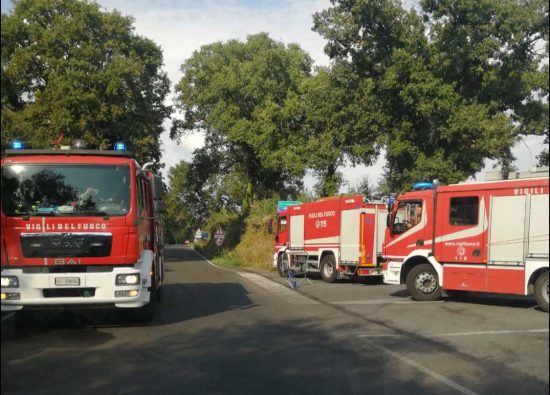 Lubriano - I vigili del fuoco