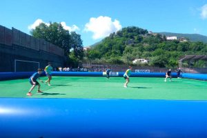 Sport - Baseball - Il campo gonfiabile