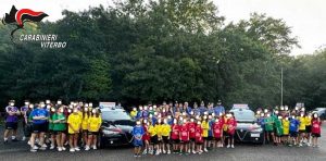 Piansano - I carabinieri con i bambini del Grest