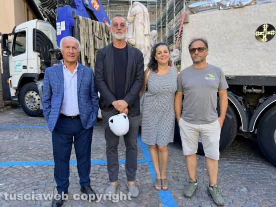 Macchina di Santa Rosa - Dies Natalis trasportata a San Sisto - Vincenzo Fiorillo, Raffaele Ascenzi, Chiara Frontini e Mirko Fiorillo