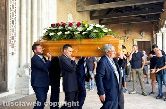 Civita Castellana - I funerali di Luciano Soldateschi