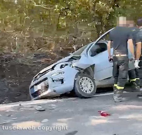 Monte Romano - Incidente sull'Aurelia bis