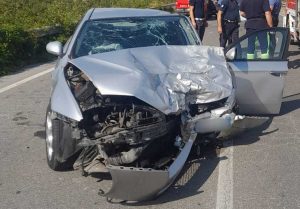 Civita Castellana - L'incidente mortale sulla Nepesina