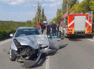 Civita Castellana - L'incidente mortale sulla Nepesina