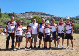 Gli arcieri delle due torri ad Assisi